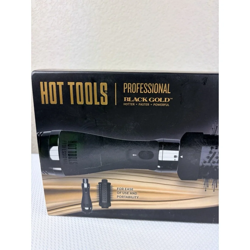 NIB HOT TOOLS Professional Black Gold Detachable One-Step Blowout Volumizer